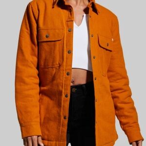 Born Primitive Orange Bomber Jacket
